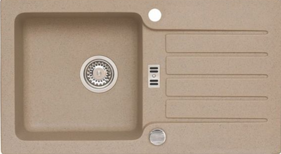 Фото товара: ALVEUS NIAGARA 30, мойка, гранит, бежевый (с сифоном 1105297)