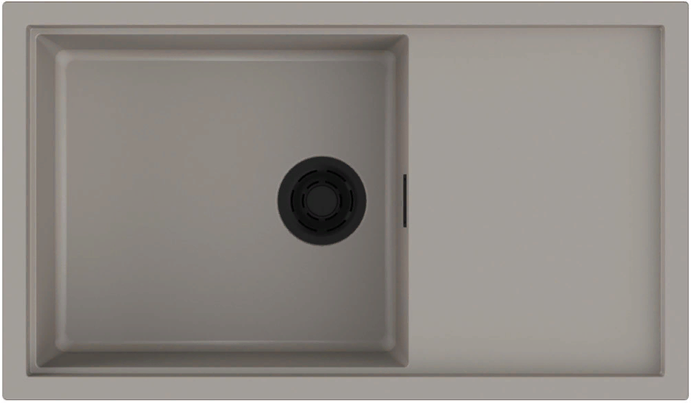 Фото товара: Omoikiri Sintesi 86-GR, мойка, керамика, leningrad grey