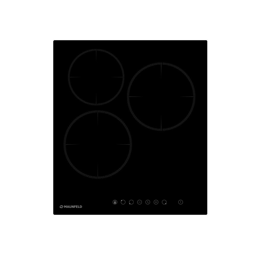 Фото товара: Maunfeld AVCE453BK стеклокерамическая поверхность