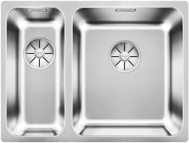 Фото товара: Blanco Solis 340/180-U, мойка, чаша справа, нержавеющая сталь полированная