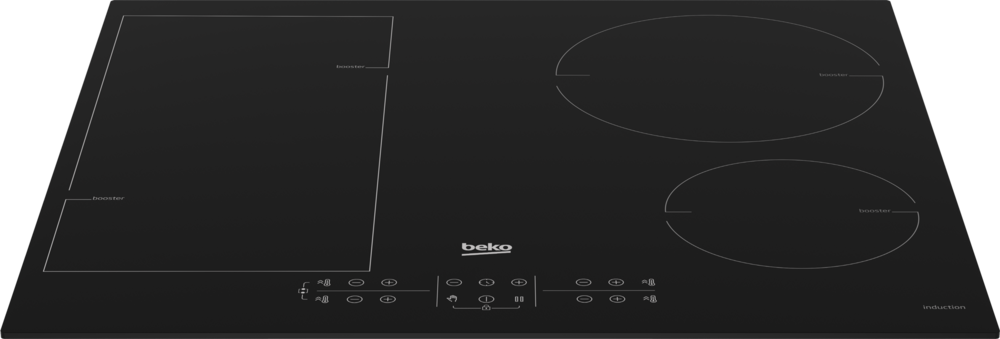 Детальное фото товара: Beko BHI6420KFBB индукционная поверхность