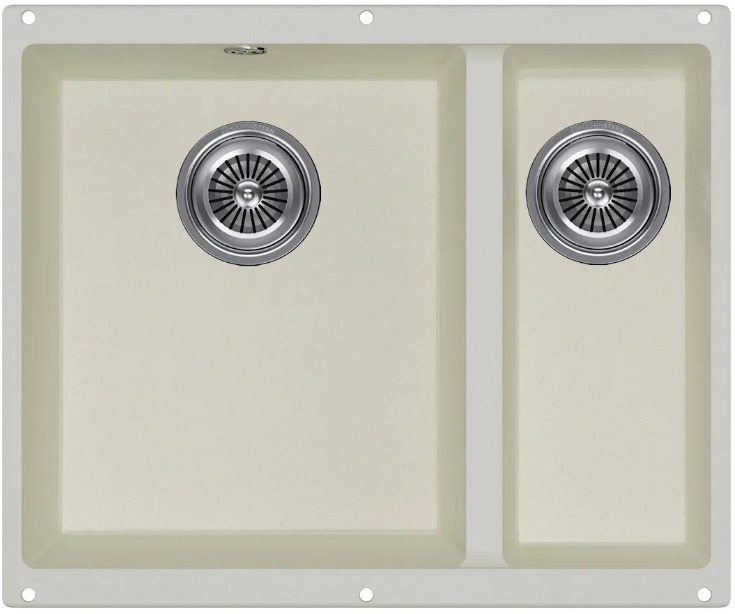 Фото товара: KUCHENSTERN UNDER 60-2, мойка, гранит, жасмин