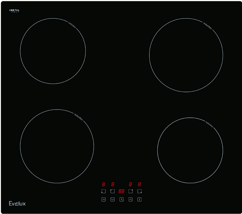 Фото товара: Evelux EI 6040 индукционная поверхность
