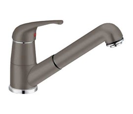 Фото товара: Blanco Daras-S, смеситель, гранит, серый беж