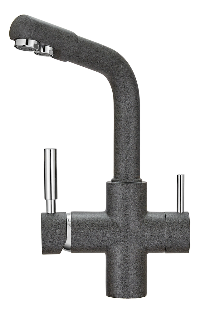 Фото товара: GRANULA 2015 смеситель, гранит, графит