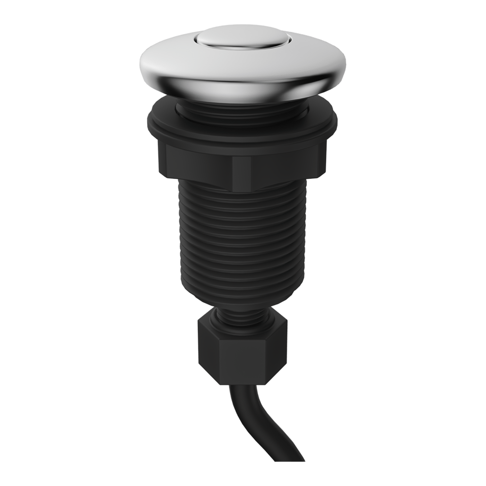 Фото товара: Omoikiri SW-01-BN Пневматическая кнопка для измельчителя, нержавеющая сталь