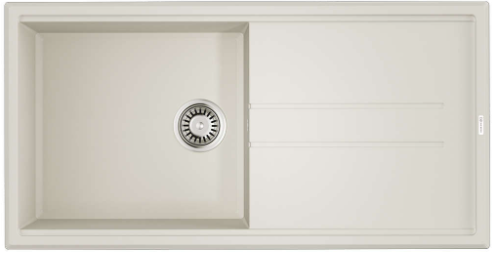 Фото товара: Omoikiri Tedori 100-WH, мойка, гранит, белый