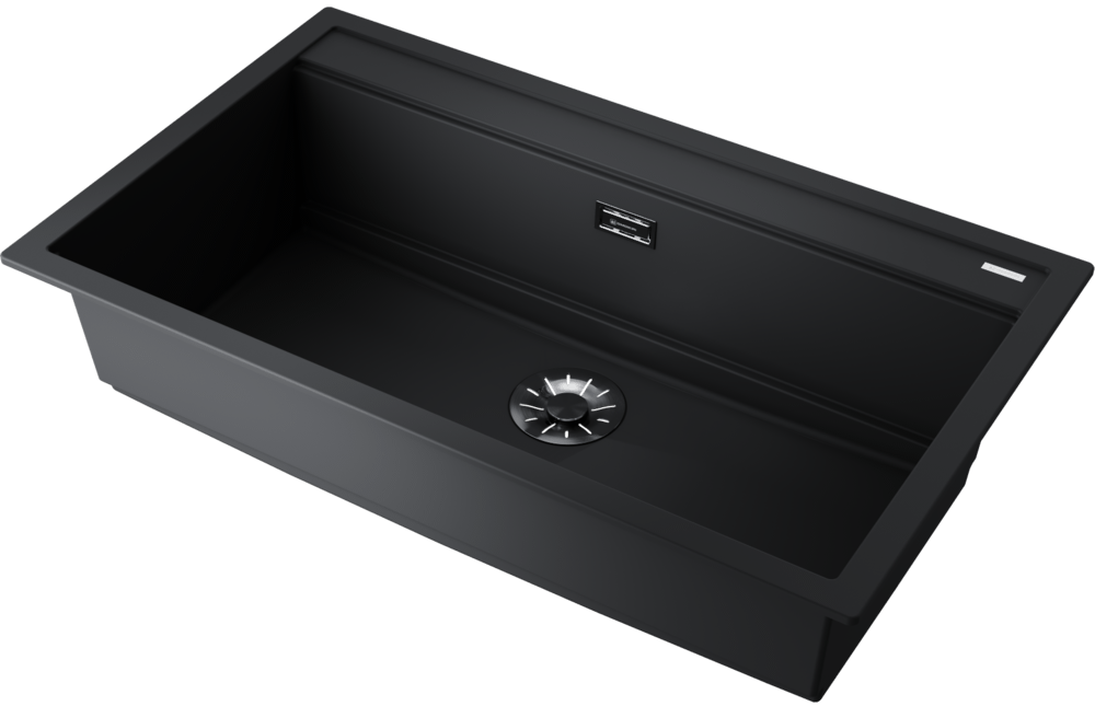 Детальное фото товара: Omoikiri Kitagawa 86-LB-GB, мойка, керамика, графит