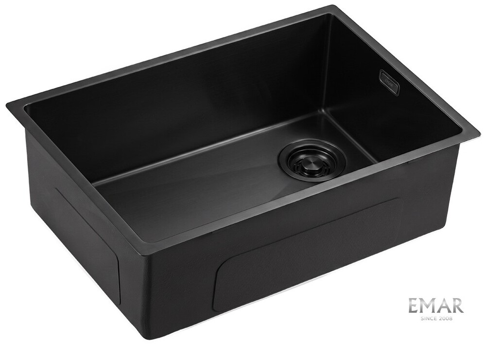Фото товара: Emar EMB-660(UN) PVD Black, мойка, нержавеющая сталь, черный