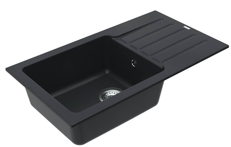 Детальное фото товара: ALVEUS GRANITAL NIAGARA 90 G91 CARBON, мойка, гранит, карбон (с сифоном 1130548)