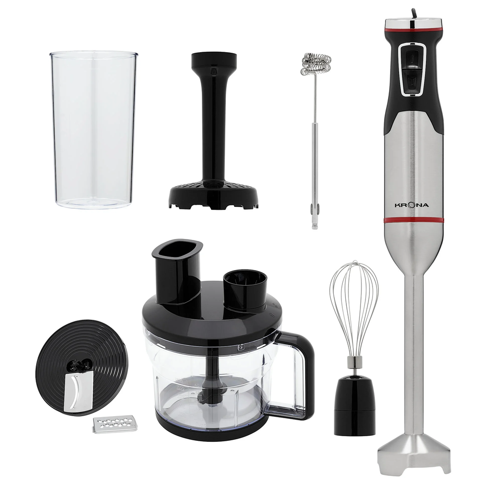Krona 7-in-1-Multistabmixer 1500W Фото товара: Krona 7-in-1-Multistabmixer 1500W