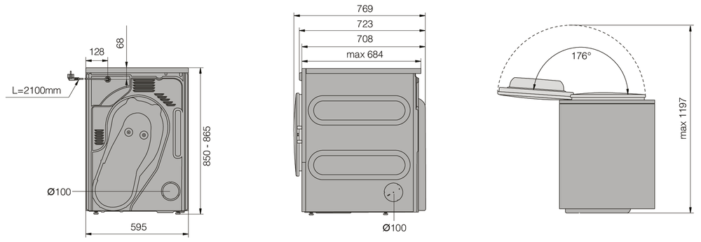 Детальное фото товара: ASKO TDC1485VI.S