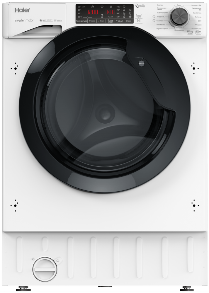 Детальное фото товара: Haier HWDQ90B416FWB-RU