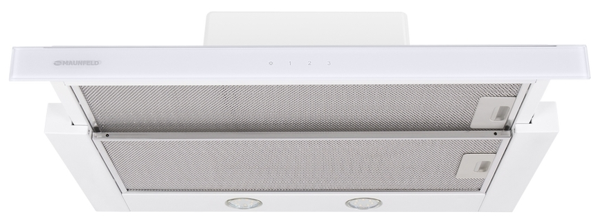 Детальное фото товара: Maunfeld OUSE TOUH 60 белый/белое стекло