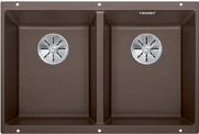 Фото товара: Blanco Subline 350/350-U, мойка, гранит, кофе