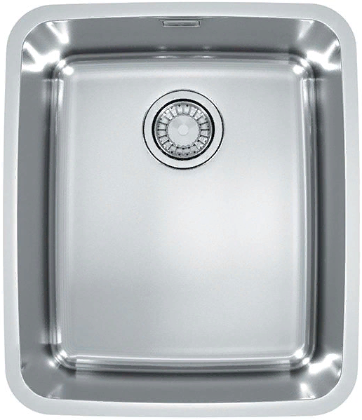 Детальное фото товара: ALVEUS LUNO 40 SAT 90, мойка, нержавеющая сталь сатин ( в комплекте с сифоном 1130550)