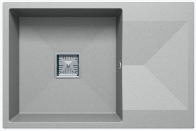 Фото товара: Tolero BLADE 760, мойка, гранит, платина