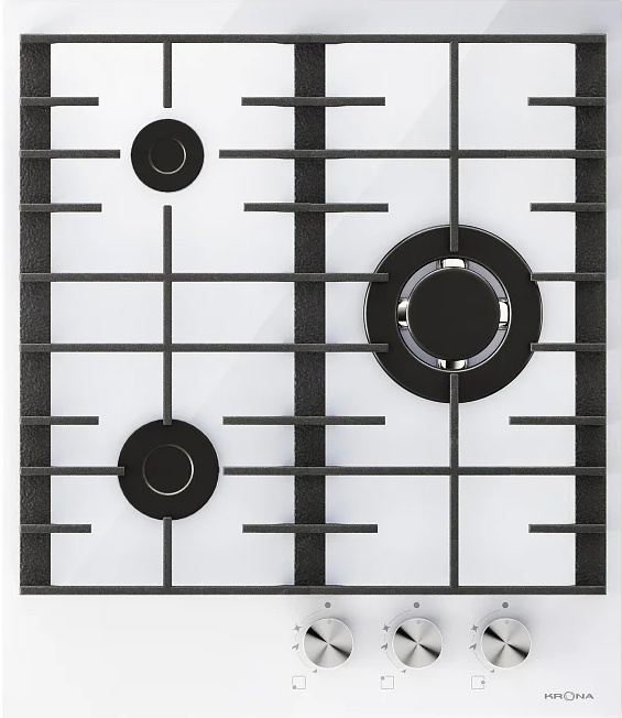 Фото товара: Krona HAGEL 45 WH W газовая поверхность