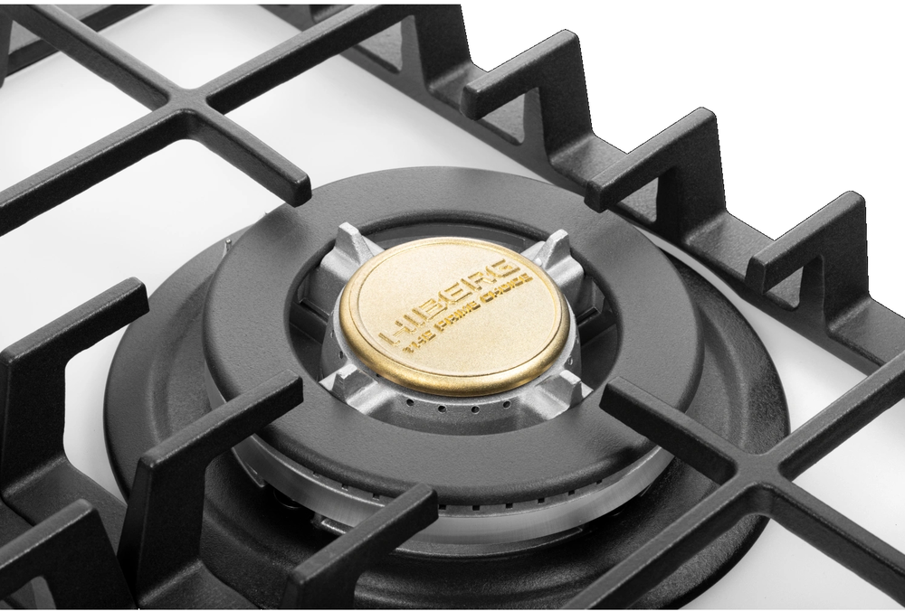 HIBERG VM 4235 W Детальное фото товара: HIBERG VM 4235 W газовая поверхность