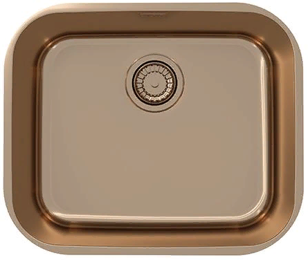 Фото товара: ALVEUS VARIANT MONARCH 10 COPPER, мойка, нержавеющая сталь, медь (в комплекте с выпуском без сифона)