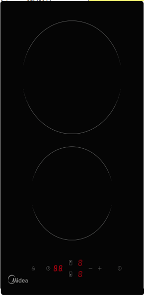 Фото товара: Midea MCH32107 стеклокерамическая поверхность