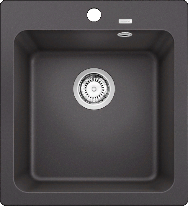 Фото товара: Blanco Naya 45, мойка, гранит, темная скала
