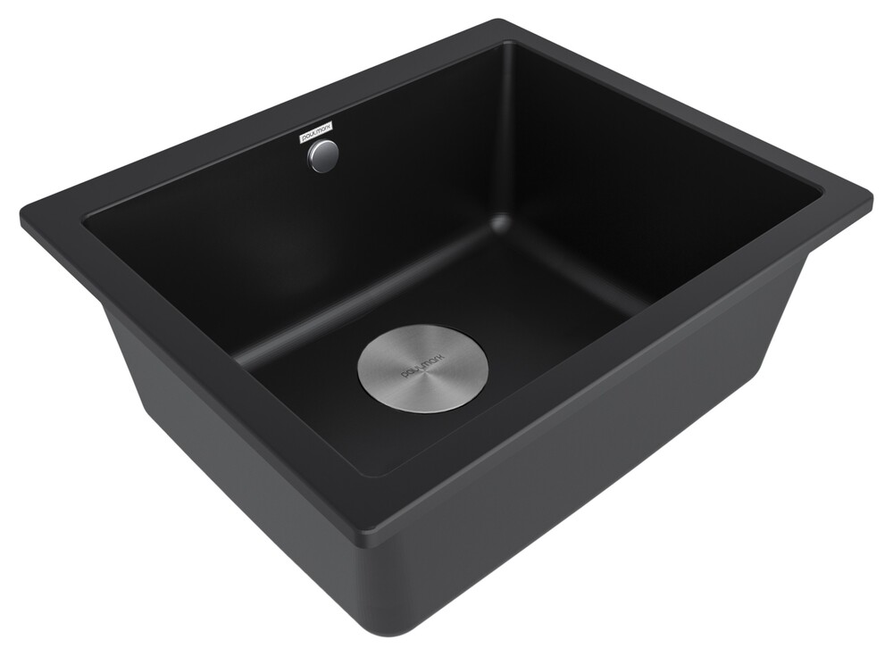 Детальное фото товара: Paulmark GERA 60, мойка, гранит, черный металлик