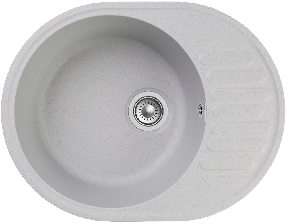 GranFest QUARZ GF-Z58, мойка, гранит, серый Фото товара: GranFest QUARZ GF-Z58, мойка, гранит, серый
