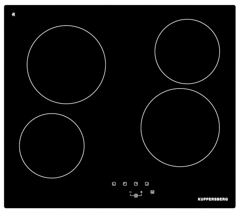 Фото товара: Kuppersberg ECO 603 стеклокерамическая поверхность