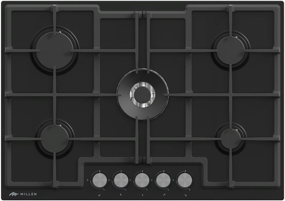 MILLEN MGHD 7501 BL Фото товара: MILLEN MGHD 7501 BL газовая поверхность