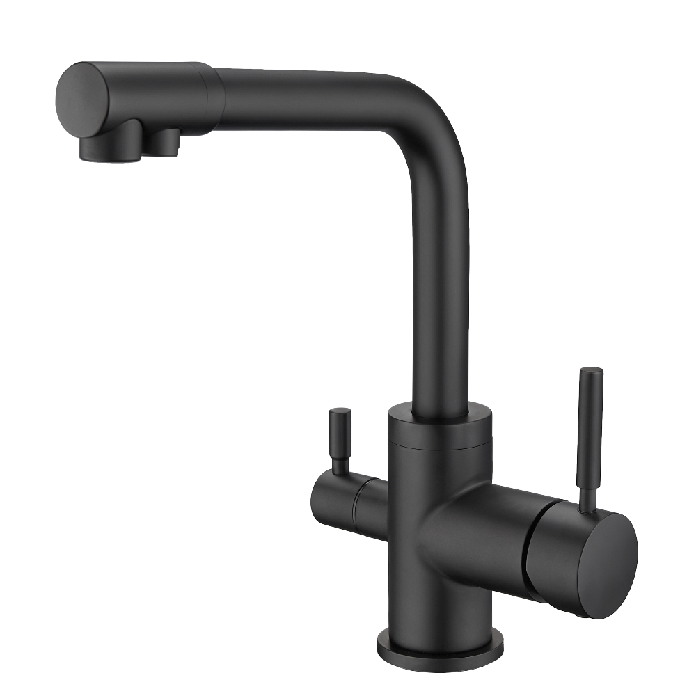 Emar EC-3003N black, смеситель, черный Фото товара: Emar EC-3003N black, смеситель, черный