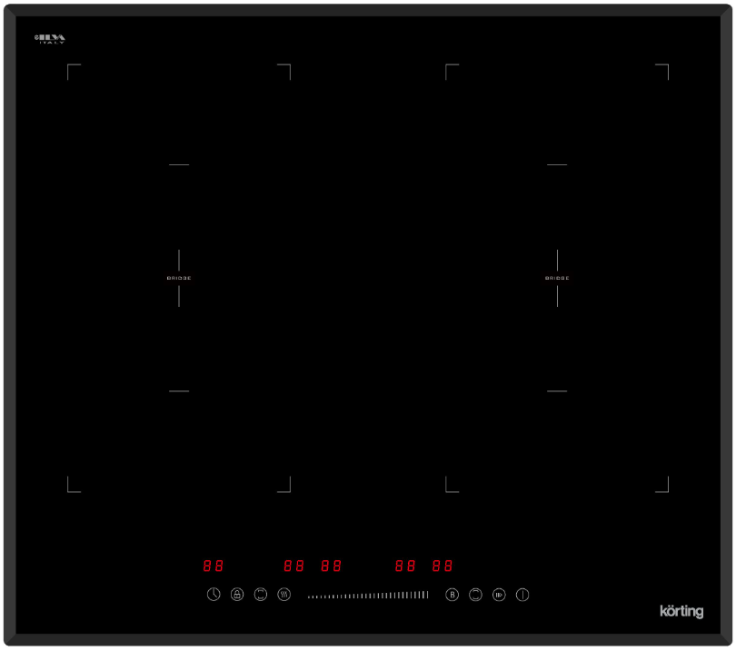 Фото товара: Korting HIB 64470 B индукционная поверхность