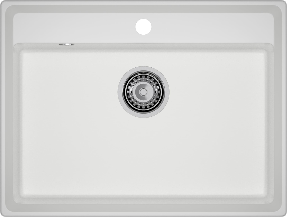 Фото товара: GranFest LEVEL GF-LV-660, мойка, мрамор, иней