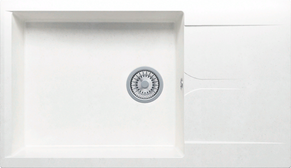 Фото товара: Polygran GALS-862, мойка, мрамор, белый хлопок 36