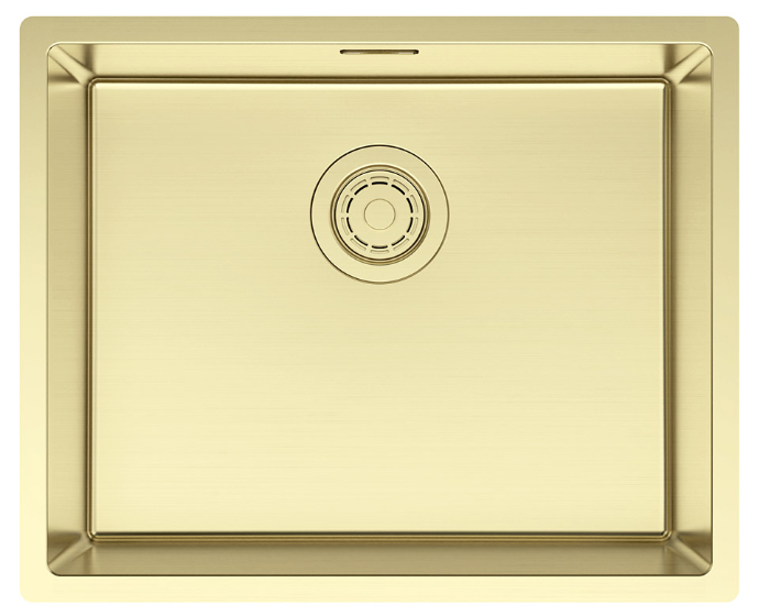 Фото товара: Paulmark LASSAN 54 UNI, мойка, нержавеющая сталь, светлое золото