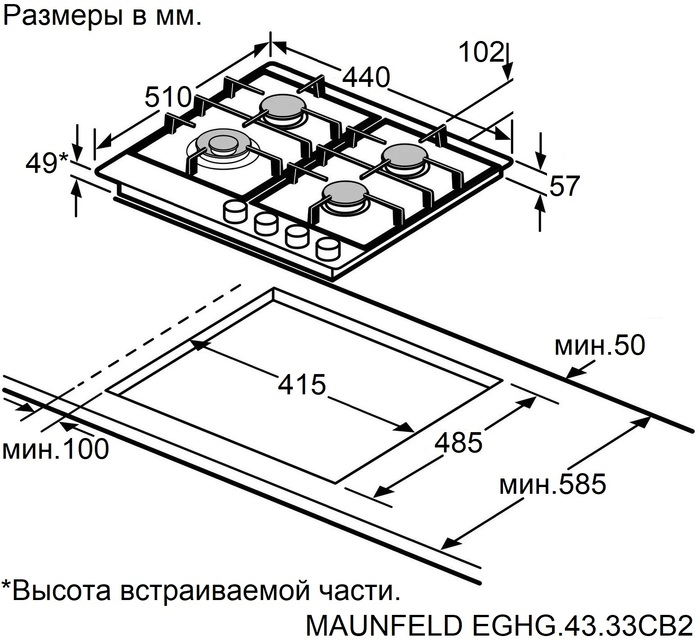 Схема встраивания