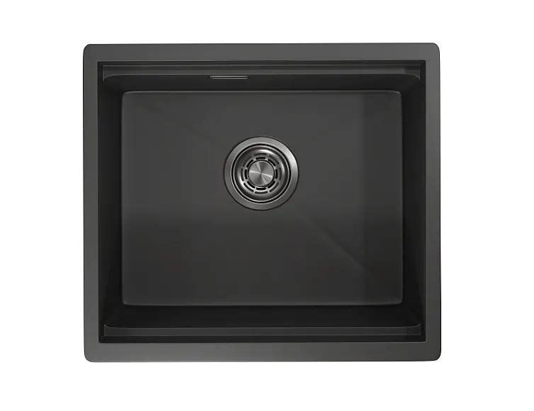 Фото товара: GRANULA 5045U, мойка, нержавеющая сталь, черный матовый