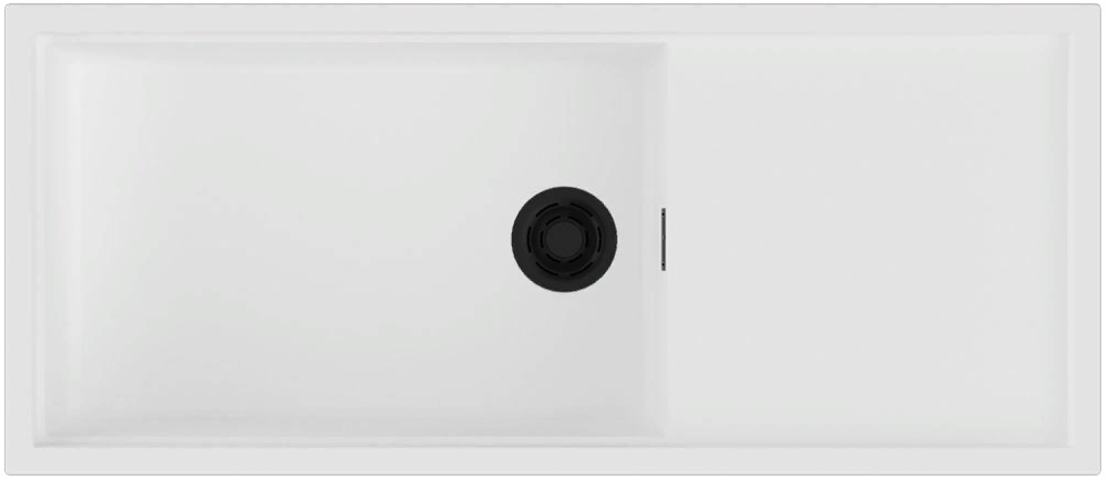 Фото товара: Omoikiri Sintesi 116-WH, мойка, керамика, белый