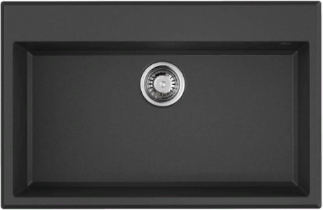 Фото товара: Omoikiri Tedori 79-BL, мойка, гранит, черный