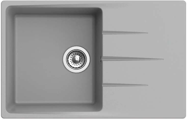 Фото товара: Ewigstein Gerd G- 60F, мойка, гранит, серый металлик