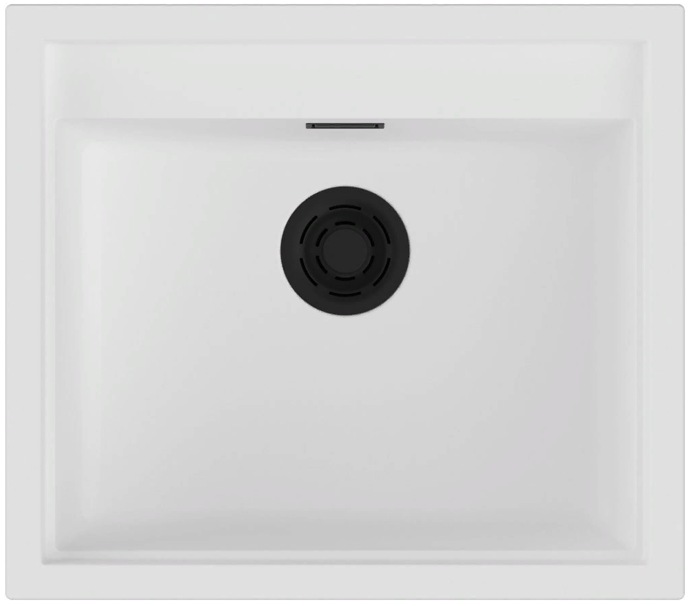 Фото товара: Omoikiri Sintesi 57-WH, мойка, керамика, белый