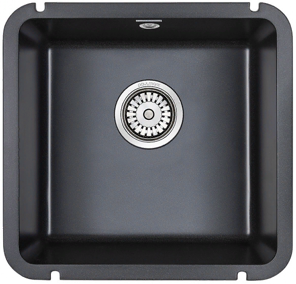 Детальное фото товара: Paulmark UNTER, мойка, гранит, черный