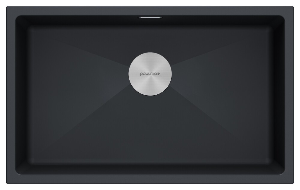 Фото товара: Paulmark LUMI 74UNI, мойка, гранит, антрацит