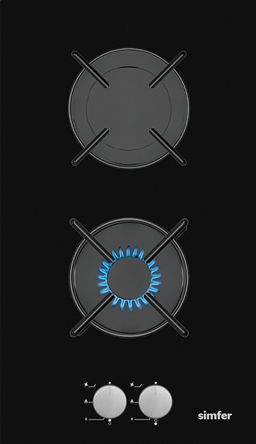 SIMFER H30N20B416 Детальное фото товара: SIMFER H30N20B416 газовая поверхность