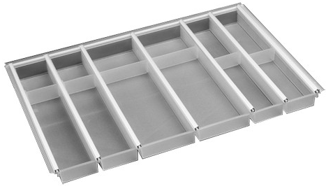 Детальное фото товара: Ninka Cuisio Aqua 800, Innotech Hettich, лоток для столовых приборов, графит