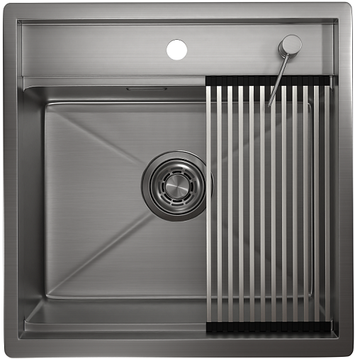 Детальное фото товара: GRANULA 5051 мойка, сталь сатин