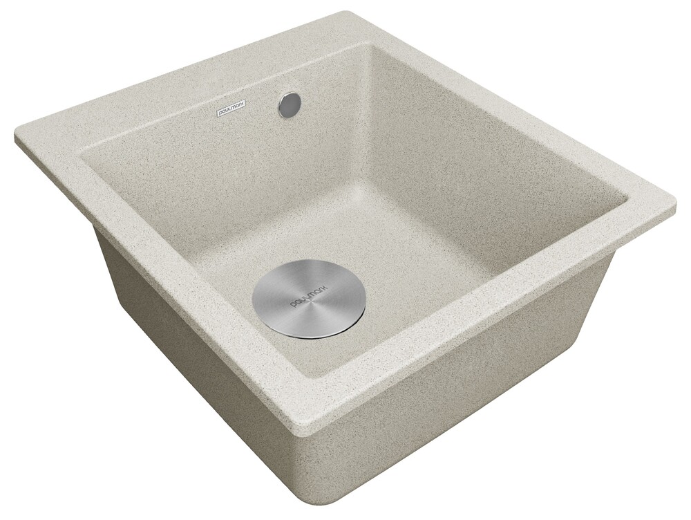 Детальное фото товара: Paulmark KANTE 45, мойка, гранит, серый