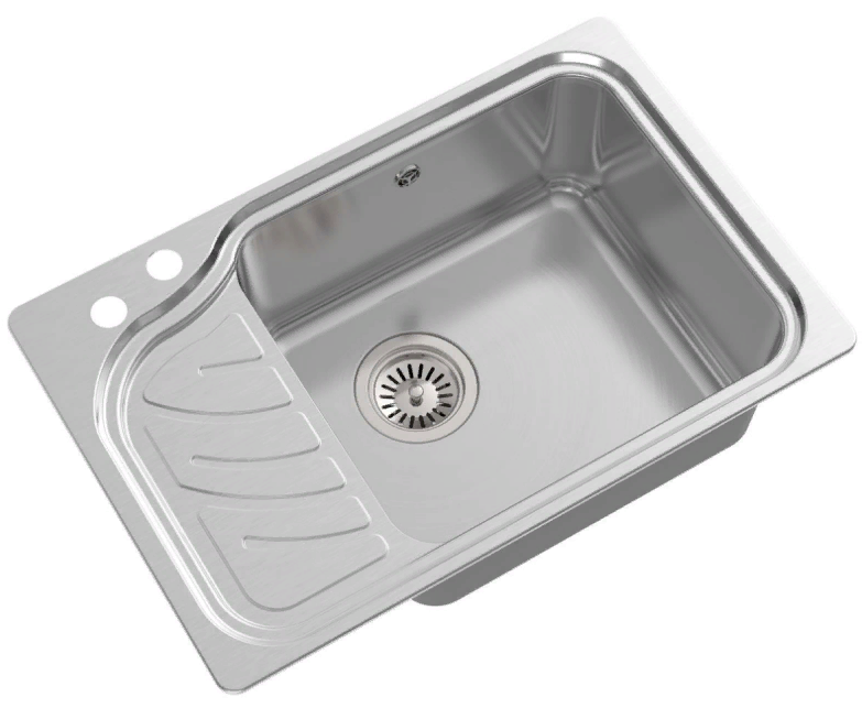 Фото товара: Oulin OL-327R(F&P), мойка, нержавеющая сталь