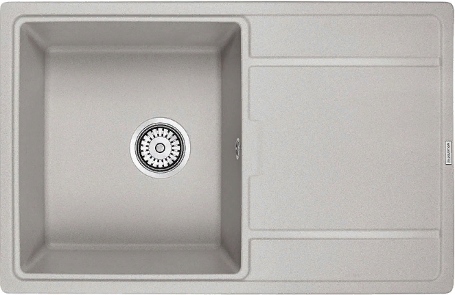 Детальное фото товара: Paulmark FLUGEN 50-780, мойка, гранит, серый