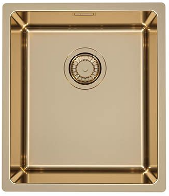 Фото товара: ALVEUS KOMBINO 20 MONARCH BRONZE SAT-90, мойка, нерж. сталь, бронза (в компл. с выпуском без сифона)